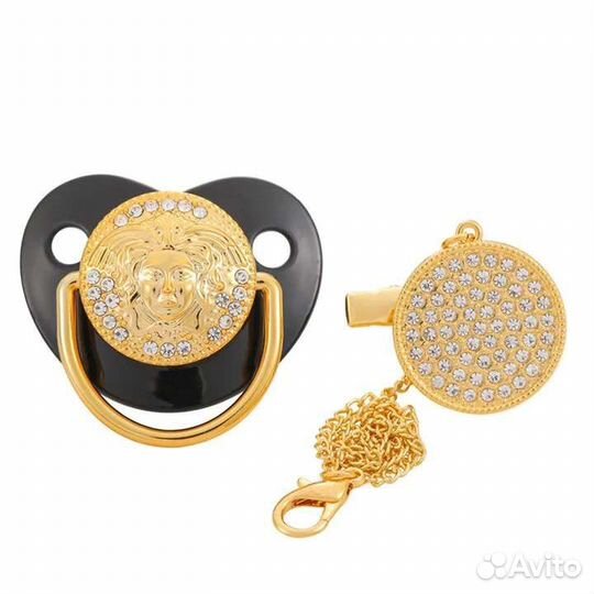 Пустышка versace ювелирная соска