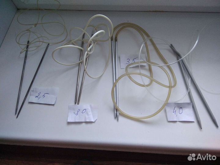 Спицы для вязания круговые
