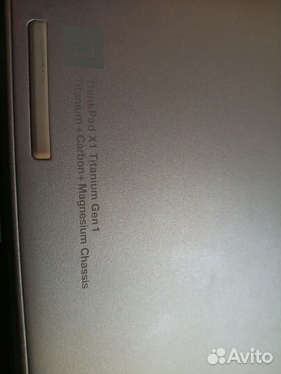 Lenovo Thinkpad x1 titanium