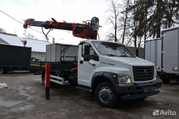 ГАЗ ГАЗон Next C41R13 с КМУ, 2023