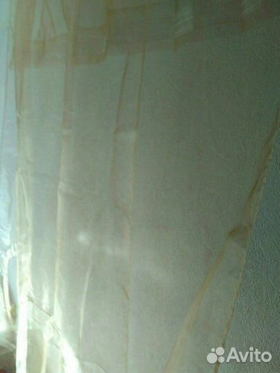 Штора новая оргонза, икея