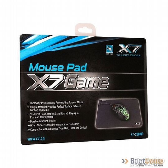 Коврик для мыши A4 tech X7-200MP