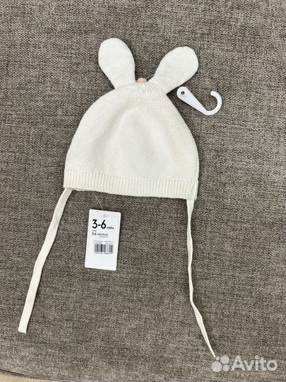 Шапочка детска «Крольчонок» Mothercare