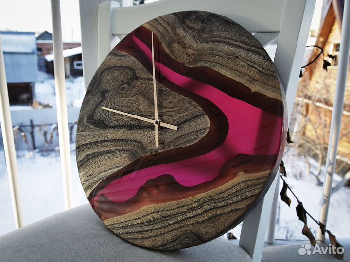 Настенные часы, часы из дерева, часы сувенирные