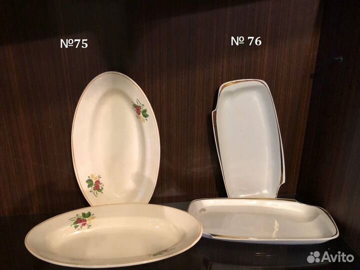 Хрустальная, фарфоровая посуда СССР