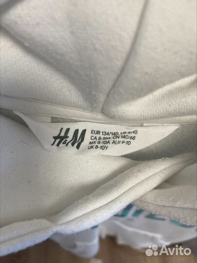 Толстовка с капюшоном для девочки 134-140