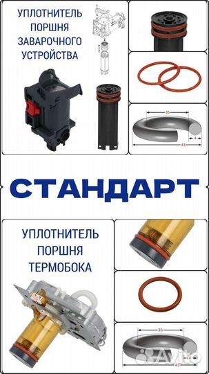 Ремкомплект уплотнителей Delonghi ecam/esam/etam