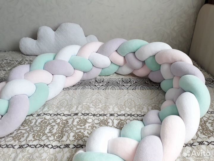 Бортик-косичка