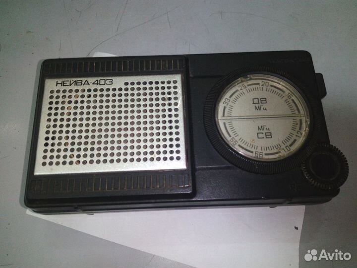 Приемник Нейва-403. Сделано в СССР
