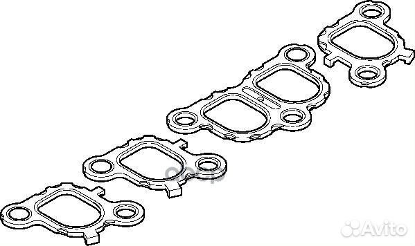 Прокладка впускного коллектора 217.460 Elring