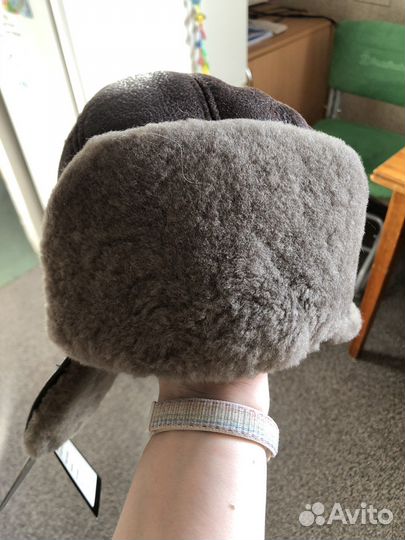 Шапка мужская ушанка