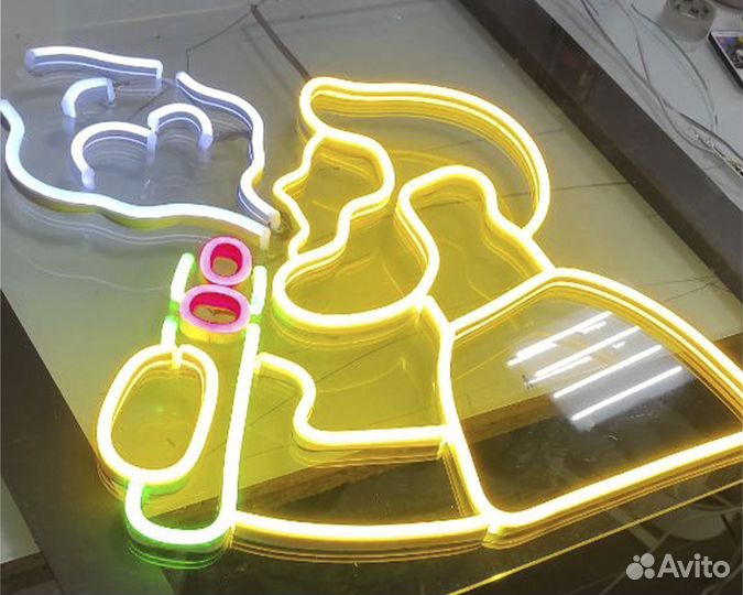 Вывеска. Наружная реклама. Объёмные буквы