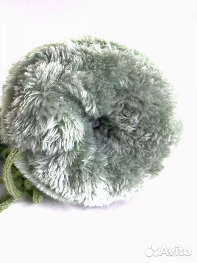 Варежки плюшевые детские лапки кошки, зайчика