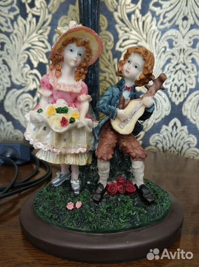 Лампа настольная. Англия. 80-е