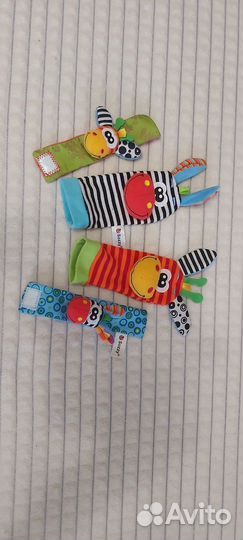 Игрушки-погремушки, прорезыватели