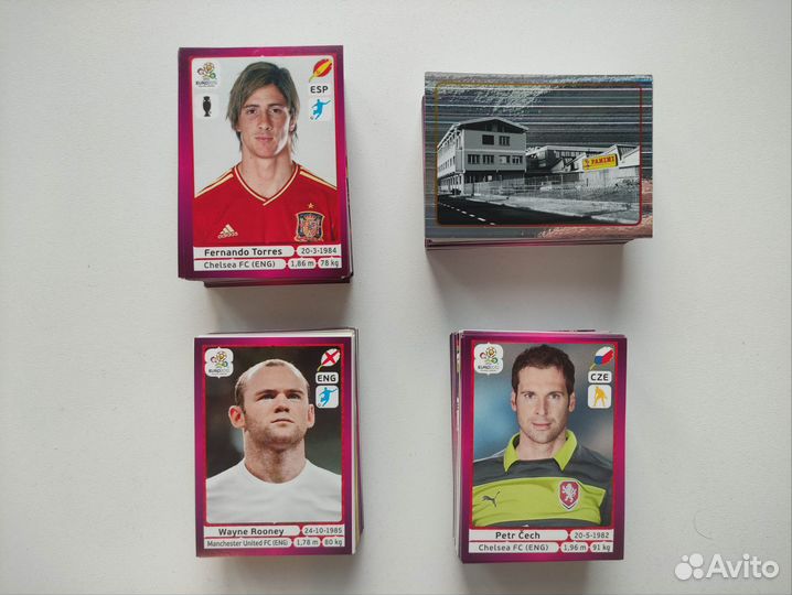 Все наклейки panini Чемпионат Европы 2012