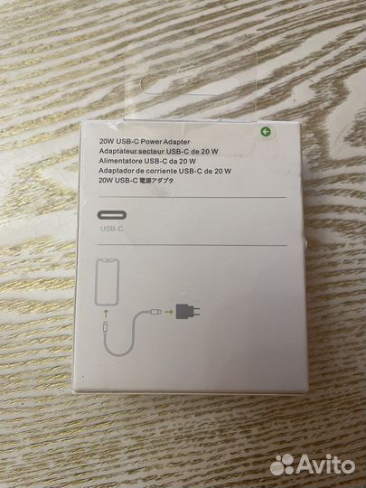 Адаптер Apple 20w usb c power adapter оригинал