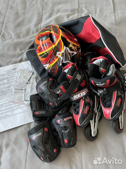 Роликовые коньки раздвижные Roces 30-33