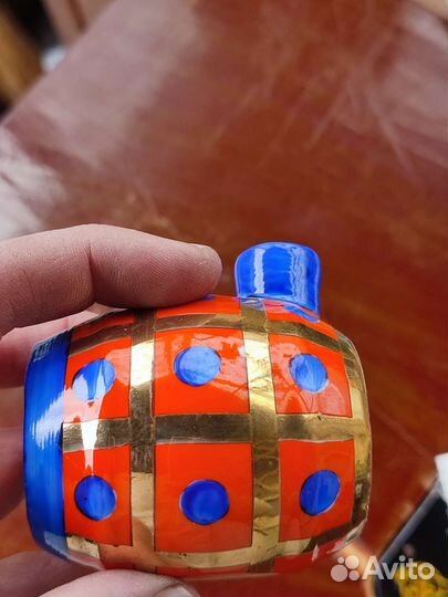 Винтаж: Штоф, бочонок Russian Vodka млвз Дулево