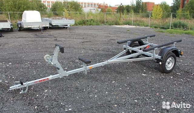 Легковой прицеп мзса для надувной лодки пвх