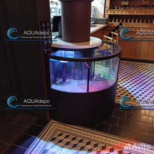 Аквариумы и узв для живых морепродуктов, раков