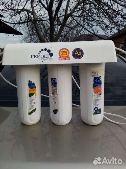 Фильтр для воды гейзер