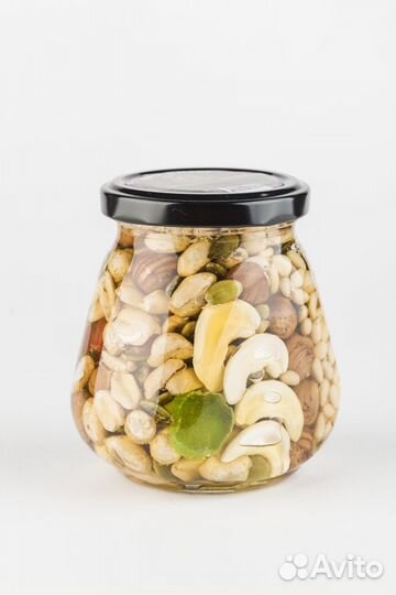 Мед с орехами, семенами и цукатами опт