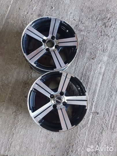 Диск литой hyundai solaris