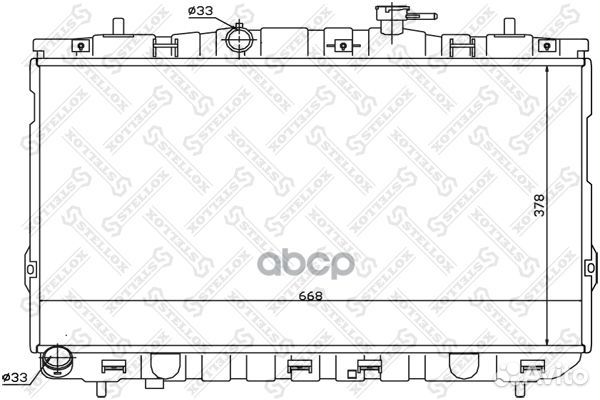 10-25472-SX радиатор системы охлаждения Hyunda