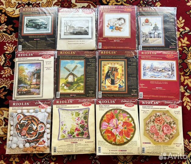 Риолис RTO Алиса Овен наборы для вышивания новые