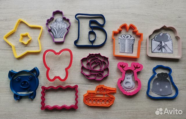 Форма, вырубки для пряников, печенья