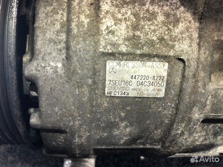 Компрессор кондиционера 2.7 612, 2.2 272 Mercedes