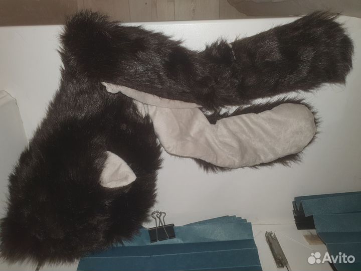 Шапка с ушками