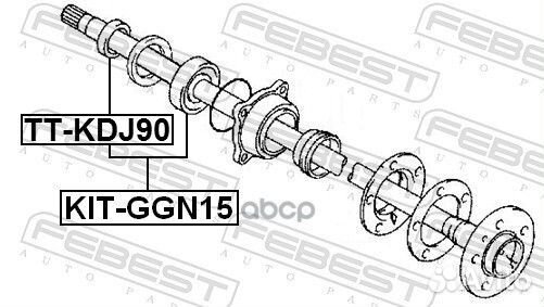 Подшипник полуоси комплект KIT-GGN15 KIT-GGN15