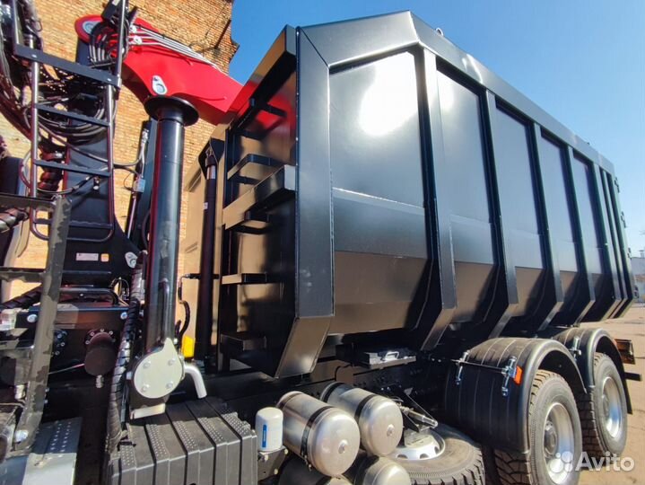 Shacman (Shaanxi) SX3258DR384 с КМУ, 2023