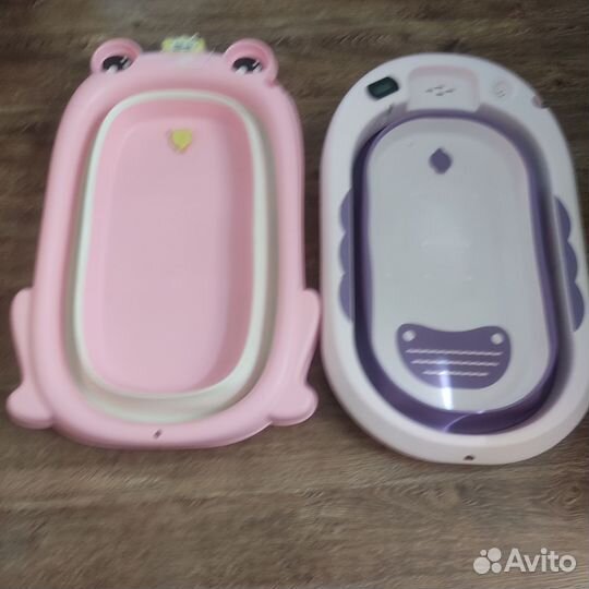 Детская складная ванночка для купания.гамак.горка