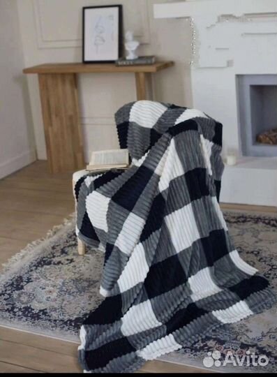 Плед велсофт Радуга