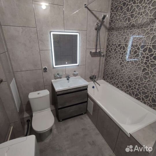 Ремонт Ванной панелями пвх под ключ