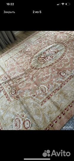 Ковер шелковый 2,8 на 3,7