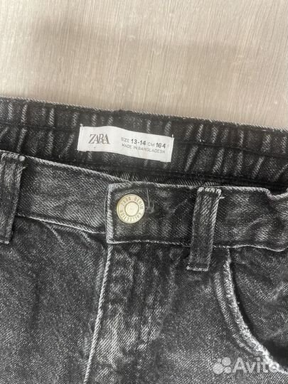 Джинсы zara для девочки 164