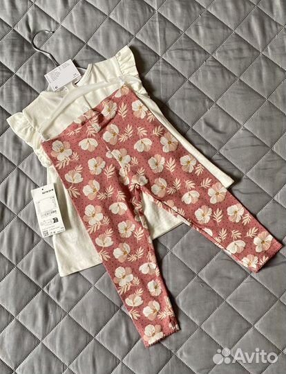 Летний комплект для девочки 92