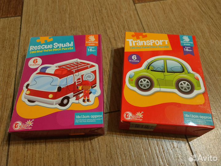 Пазлы для малышей