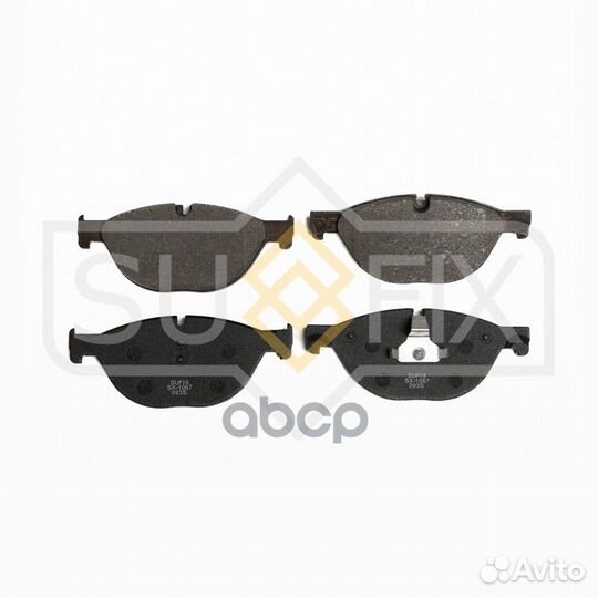 Колодки тормозные дисковые перед прав/лев