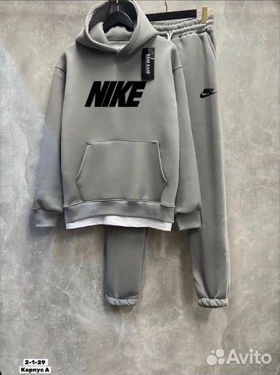 Костюм подростковый на флисе с капюшоном 134-164