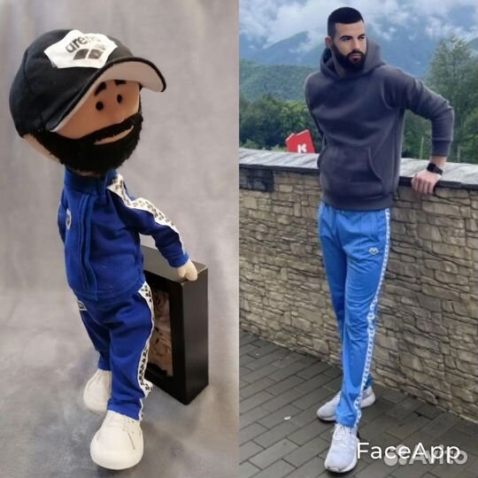 Портретная кукла по фото