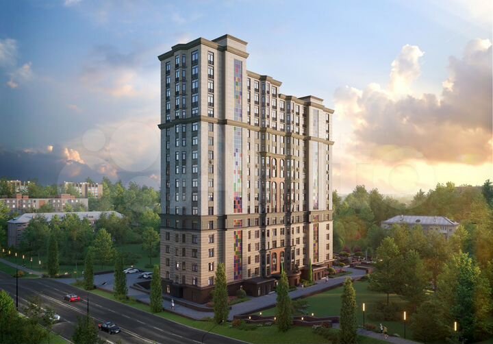 2-к. квартира, 81 м², 15/15 эт.