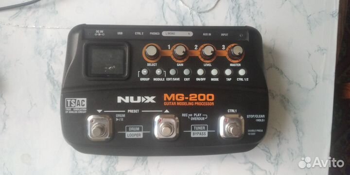 Процессор для гитары NUX MG-200