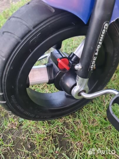 Детский трехколесный велосипед бу