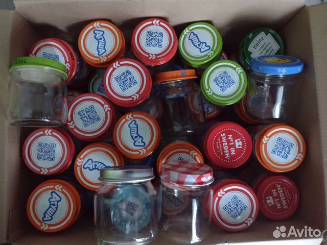 Баночки от детского питания 80-100г