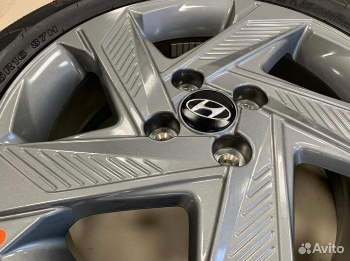 Новые оригинальные диски Hyundai Solaris 2022 R16